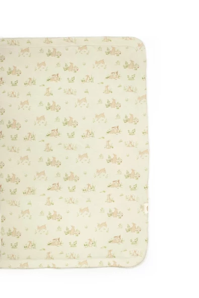 Bebek Battaniye %100 Organik Pamuk 85 x 85 cm, Bebek ve Yenidoğan Serisi - CSY5910 - 3