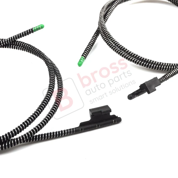 Mini Cooper R55 R56 R60 MK2 2007-2016 Hatchback Convertible Wagon için Sunroof Tavan Cam Halat Seti - Resim 5