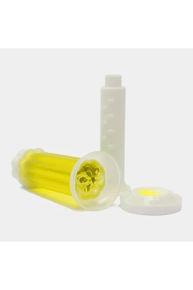 Wc Tuvalet Temizleme Jeli Klozet Jel Blok Koku Giderici Desenli Klozet Jeli Limon Sarı 1 Adet - 3