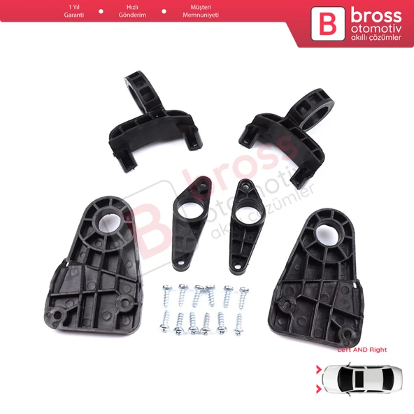 Skoda Octavia MK3 5E 2012-2019 5E0998225 5E0998226 İçin Sağ Sol Ön Far Tamir Seti - 5