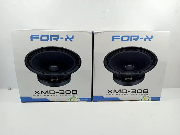 For-x 20CM Midrange – For-X 500W 250RMS Midrange Hoparlör – For-X XMD-308 Prof Midrange