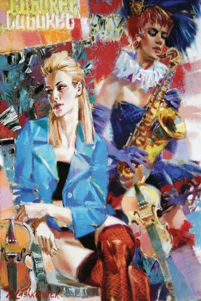 Gold Puzzle 1000 Parça Yıldız Kabare Puzzle ürün görseli