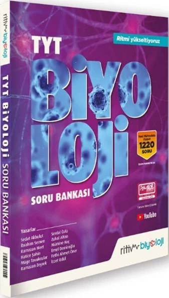 TYT Biyoloji Soru Bankası Ritim Biyoloji