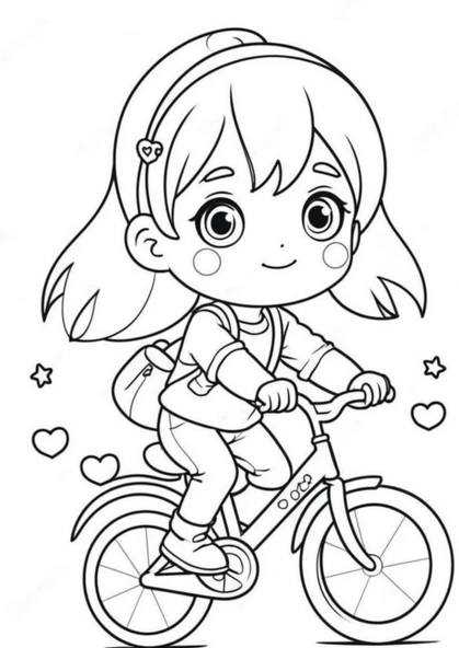 Küçük Animeler Boyama Kitap Seti (2 Kitap) - Resim 3