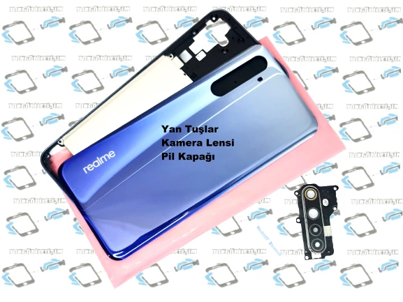 Oppo Reno 6 Kasa Arka Pil Batarya Kapağı MAVİ
