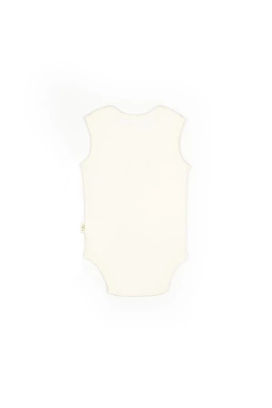 Bebek 3lü Askılı Badi Kutu Set %100 Organik Pamuk, Bebek ve Yenidoğan Serisi - CSY5709 - 5