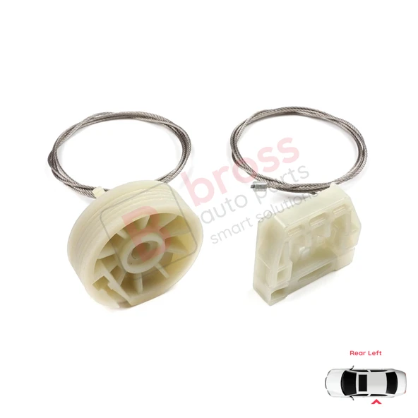 Rover 75 RJ MG ZT Brilliance B8 1998-2005 4/5 Kapı CVH101310 İçin Elektrikli Arka Sol Cam Kriko Seti - Resim 5