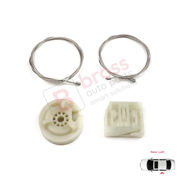 Rover 75 RJ MG ZT Brilliance B8 1998-2005 4/5 Kapı CVH101310 İçin Elektrikli Arka Sol Cam Kriko Seti - Resim 2