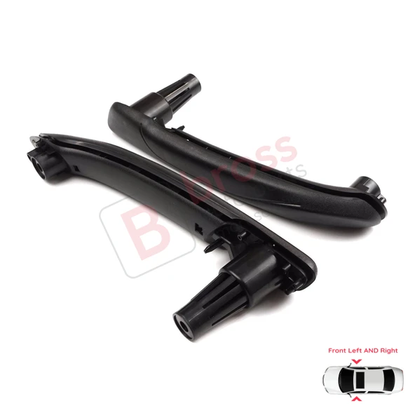 Renault Kangoo MK2 Citan W415 NV250 2007-2021 İçin Ön İç Kapı Çekme Kolçak Tutamak Takımı Siyah - Resim 5