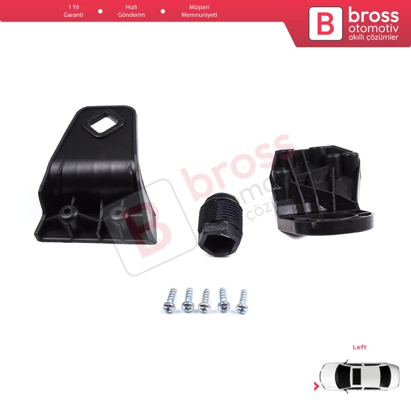 Audi A3 S3 MK3 8V 2012-2020 8V0998121 İçin Sol Ön Far Tamir Seti - 4