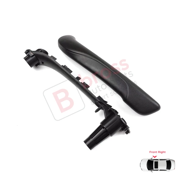 Renault Kangoo MK2 Citan W415 NV250 2007-2021 8200548972 İçin Sağ Ön İç Kapı Çekme Kolçak Tutamak - Resim 3