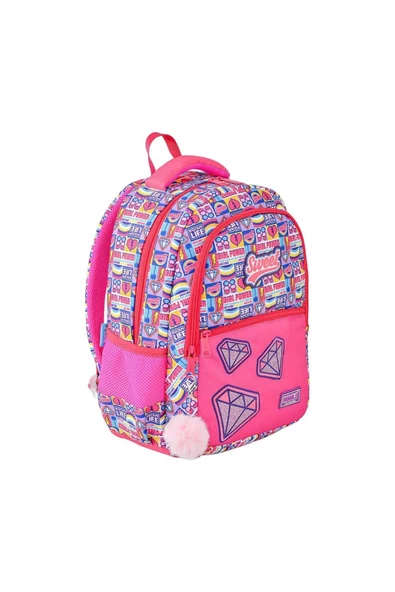 Muggle Okul Çanta Seti Sweet Pembe Kız Çocuk İlkokul Çanta Seti 3 Lü - 3
