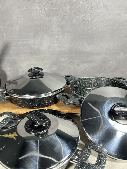 3 LÜ OMLET SET ÇELİK KAPAK 20-22-24 CM - 3