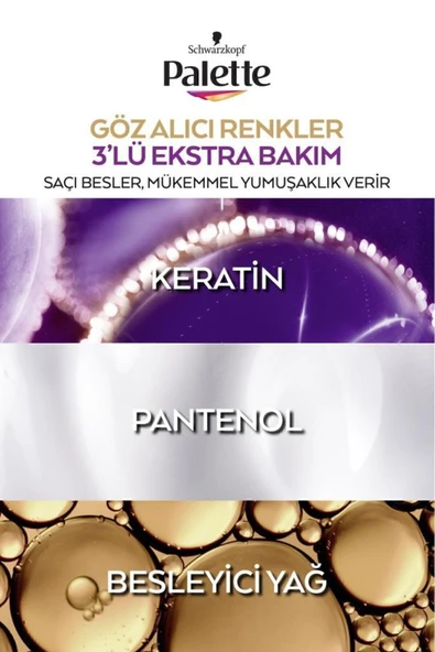 Palette Göz Alıcı Renkler 12-21 Gümüş Sarı X 2 Adet - Resim 3