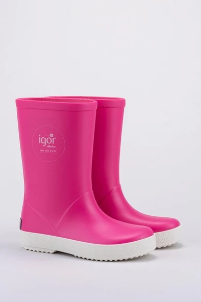 İgor W10107-007 SPLASH NAUTICO Kız Çocuk Çizme Fuşya 30-36