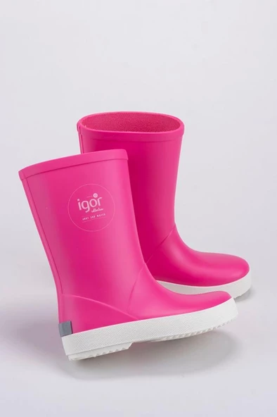 İgor W10107-007 SPLASH NAUTICO Kız Çocuk Çizme Fuşya 30-36 - 2