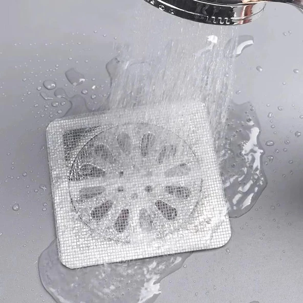 TİNEKE 10 Adet Banyo Gider Süzgeci Saç Yakalayıcı Süzgeç Banyo Duş Gider Tıkanık Önleyici Süzgeç - 5