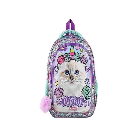Muggle Pretty Cat Koleksiyonu İlkokul Çantası Mu-9022 - 2