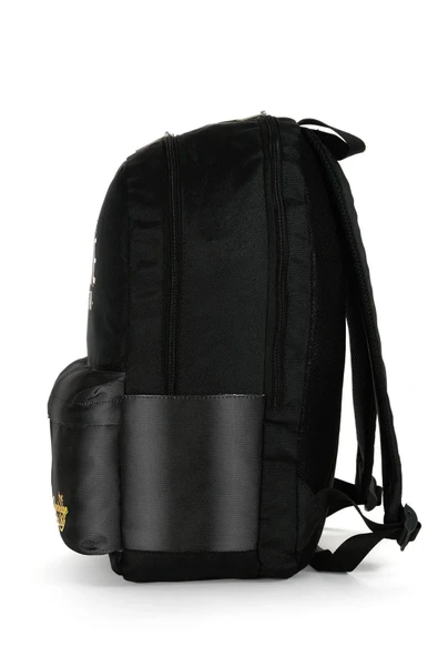 Cambridge Polo Club Shine Star Çift Ana Bölmeli Unisex Çocuk İlkokul Sırt Çantası Siyah / CPO4087.0001 - Resim 3