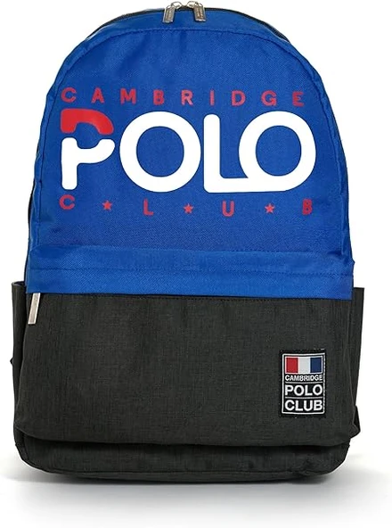 Cambridge Polo Club Normcore Matara Cepli Unisex Okul Sırt Çantası Lacivert / CPC3027.0011 ürün görseli
