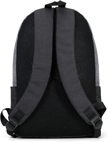 Cambridge Polo Club Normcore Matara Cepli Unisex Sırt Çantası Gri / CPC3027.003 - Resim 4