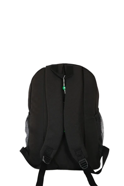 United Colors of Benetton Sofistike Çift Bölmeli Sırt Çantası Siyah / 13064 - Resim 4