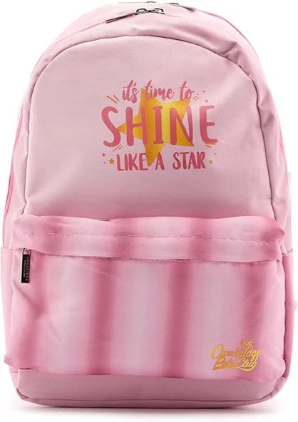 Cambridge Polo Club Shine Star Çift Ana Bölmeli Unisex Çocuk İlkokul Sırt Çantası Pembe / CPO4087.0026 ürün görseli