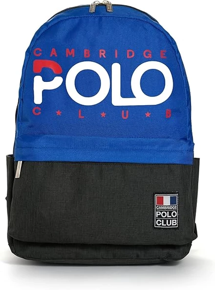 Cambridge Polo Club Normcore Matara Cepli Unisex Okul Sırt Çantası Lacivert / CPC3027.0011