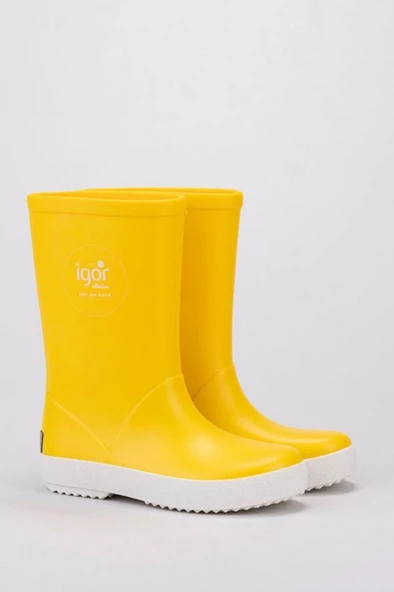 İgor W10107-008 SPLASH NAUTICO Çocuk Çizme Sarı 29-36