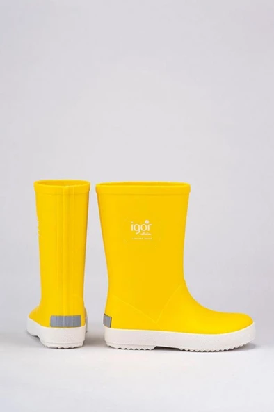 İgor W10107-008 SPLASH NAUTICO Çocuk Çizme Sarı 29-36 - Resim 3