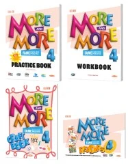 4. Sınıf More More English Practice Book Kurmay ELT-2025 ürün görseli