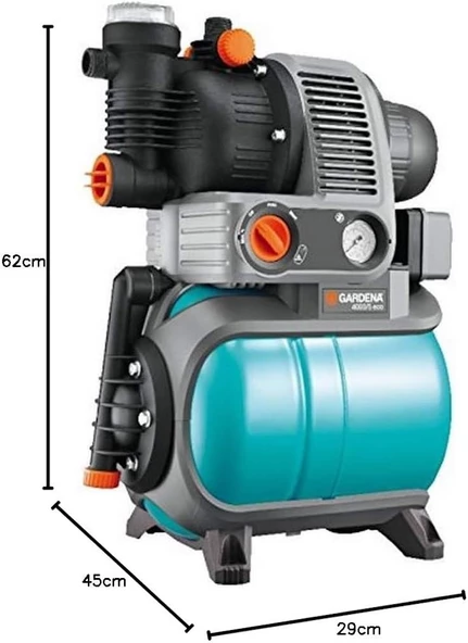 Gardena 1754 Otomatik Basınçlı Hidrofor Pompa 4000 5 Eco - 2