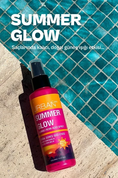 Urban Care Summer Glow Aşamalı Kalıcı Renk Açıcı Saç Spreyi - 150 Ml - 2