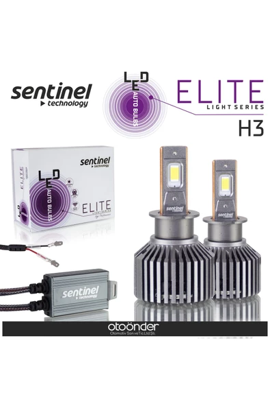 Elite Led Xenon Ampülü 65w 12v 12000 Lumen 6500 Kelvin Beyaz Işık  H3