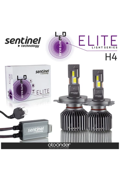 Elite Led Xenon Ampülü 65w 12v 12000 Lumen 6500 Kelvin Beyaz Işık  H4