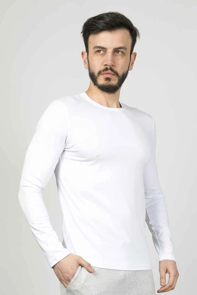 Cazador LCY BASIC SWEAT ERKEK 5606 BEYAZ - 3