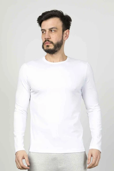 Cazador LCY BASIC SWEAT ERKEK 5606 BEYAZ