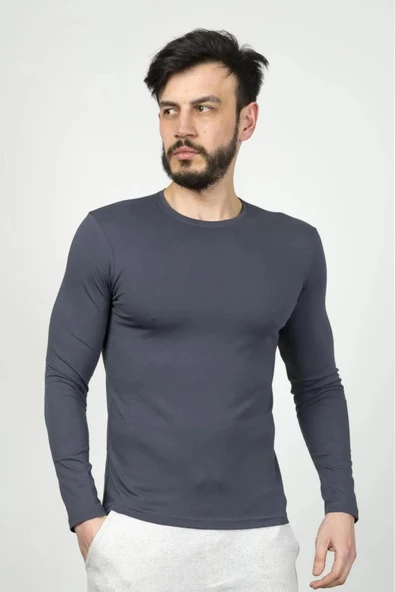 Cazador LCY BASIC SWEAT ERKEK 5606 ANTRASİT - 4