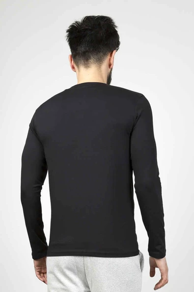 Cazador LCY BASIC SWEAT ERKEK 5606  SİYAH - Resim 4