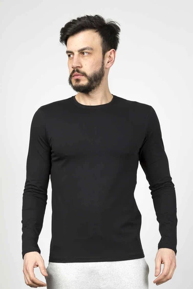 Cazador LCY BASIC SWEAT ERKEK 5606  SİYAH ürün görseli 1