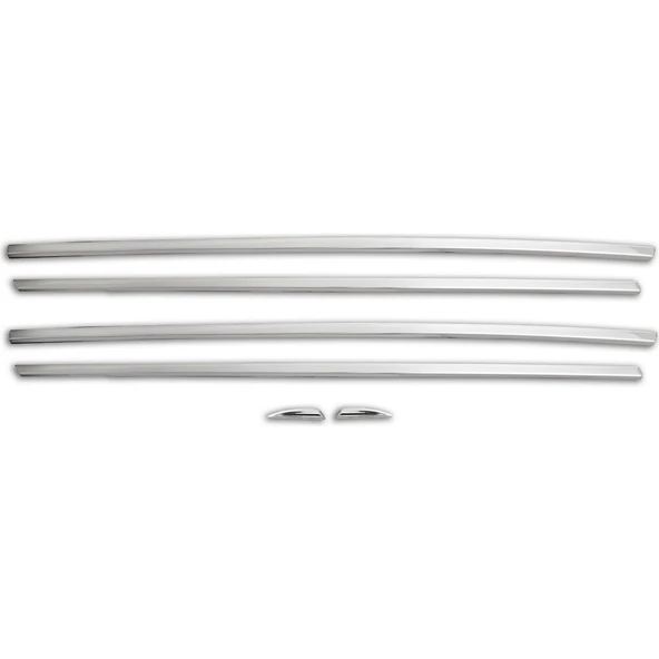 UNC Renault Megane 4 Cam Alt Çıtası 2016- Paslanmaz Çelik - 2