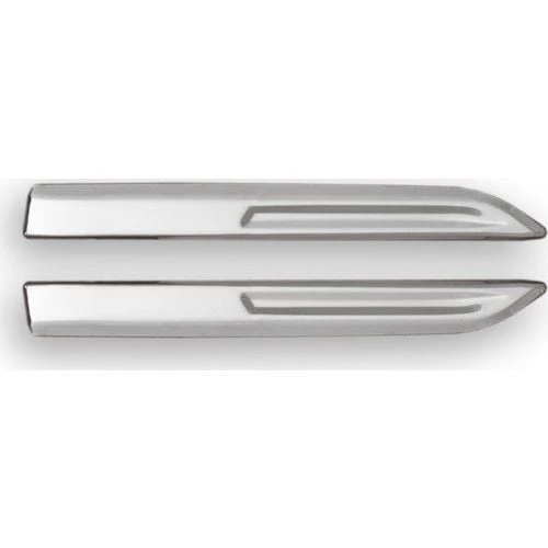 UNC Renault Megane 4 Çamurluk Kromu 2016-2020 Paslanmaz Çelik - Resim 2