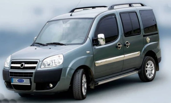 UNC Fiat Doblo Ayna Kapağı 2000-2010 ABS Krom - Resim 2
