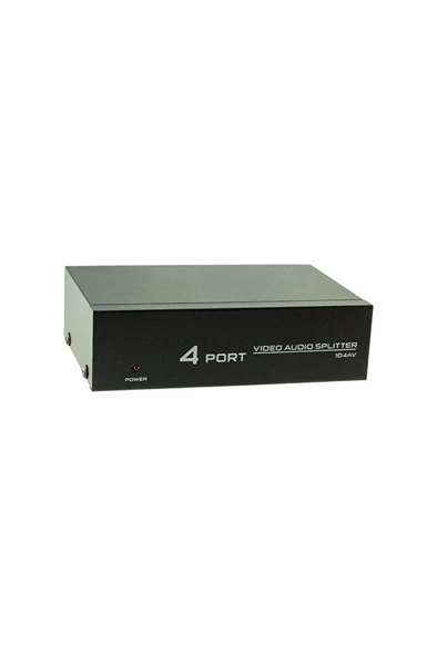 AV-104 4 Port Audio Video Splitter - Çoklayıcı ürün görseli 1