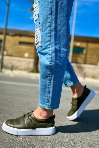 CH147 CBT Dobeny Erkek Ayakkabı HAKI - Resim 7