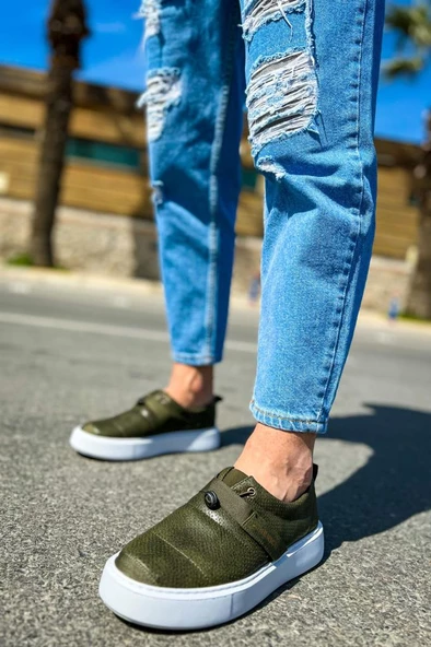 CH147 CBT Dobeny Erkek Ayakkabı HAKI - Resim 4