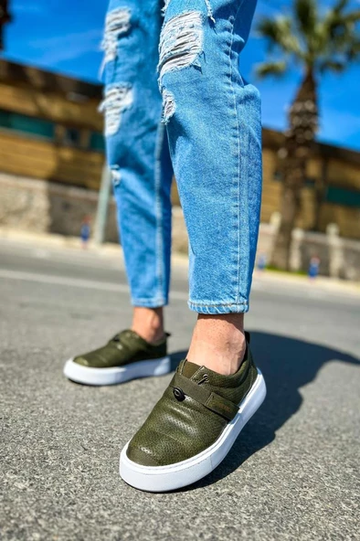 CH147 CBT Dobeny Erkek Ayakkabı HAKI - Resim 6