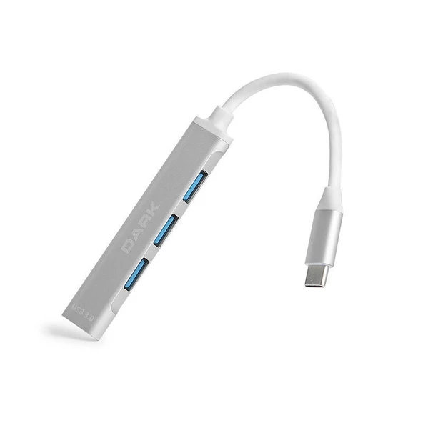 DARK Connect Master X4 USB-C to 3 Port USB2.0, 1 Port USB3.0 HUB DK-AC-USB310C