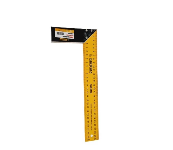 Marangoz Gönye Sari 30 Cm Meşem - 3