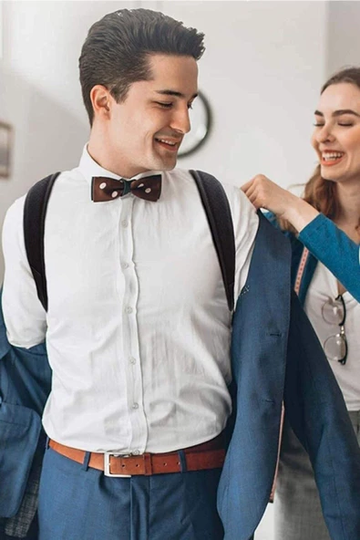 Siyah Deri Desenli Korse Ortopedik Dik Duruş Korsesi Dik Tutma Aparatı - Resim 7